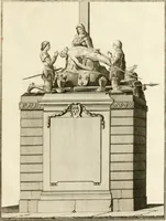 Picture 2 of 60 from Antiquités nationales, ou, Recueil de monumens : pour servir à l'histoire générale et particulière de l'empire françois, tels que tombeaux, inscriptions, statues, vitraux, fresques, etc. : tirés des abbayes, monastères, châteaux, et autres lieux devenus domaines nationaux (1790), leaf 12
