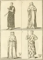 Picture 29 of 60 from Antiquités nationales, ou, Recueil de monumens : pour servir à l'histoire générale et particulière de l'empire françois, tels que tombeaux, inscriptions, statues, vitraux, fresques, etc. : tirés des abbayes, monastères, châteaux, et autres lieux devenus domaines nationaux (1790), leaf 143