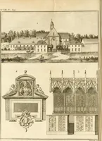 Picture 34 of 60 from Antiquités nationales, ou, Recueil de monumens : pour servir à l'histoire générale et particulière de l'empire françois, tels que tombeaux, inscriptions, statues, vitraux, fresques, etc. : tirés des abbayes, monastères, châteaux, et autres lieux devenus domaines nationaux (1790), leaf 197