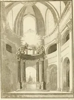Picture 38 of 60 from Antiquités nationales, ou, Recueil de monumens : pour servir à l'histoire générale et particulière de l'empire françois, tels que tombeaux, inscriptions, statues, vitraux, fresques, etc. : tirés des abbayes, monastères, châteaux, et autres lieux devenus domaines nationaux (1790), leaf 233