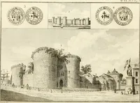 Picture 51 of 60 from Antiquités nationales, ou, Recueil de monumens : pour servir à l'histoire générale et particulière de l'empire françois, tels que tombeaux, inscriptions, statues, vitraux, fresques, etc. : tirés des abbayes, monastères, châteaux, et autres lieux devenus domaines nationaux (1790), leaf 379