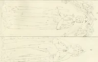 An illustration from Antiquités nationales, ou, Recueil de monumens : pour servir à l'histoire générale et particulière de l'empire françois, tels que tombeaux, inscriptions, statues, vitraux, fresques, etc. : tirés des abbayes, monastères, châteaux, et autres lieux devenus domaines nationaux (1790)