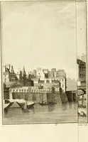 An illustration from Antiquités nationales, ou, Recueil de monumens : pour servir à l'histoire générale et particulière de l'empire françois, tels que tombeaux, inscriptions, statues, vitraux, fresques, etc. : tirés des abbayes, monastères, châteaux, et autres lieux devenus domaines nationaux (1790)