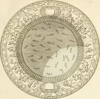 Picture 15 of 60 from Antiquités nationales, ou, Recueil de monumens : pour servir à l'histoire générale et particulière de l'empire françois, tels que tombeaux, inscriptions, statues, vitraux, fresques, etc. : tirés des abbayes, monastères, châteaux, et autres lieux devenus domaines nationaux (1790), leaf 96