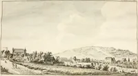 An illustration from Antiquités nationales, ou, Recueil de monumens : pour servir à l'histoire générale et particulière de l'empire françois, tels que tombeaux, inscriptions, statues, vitraux, fresques, etc. : tirés des abbayes, monastères, châteaux, et autres lieux devenus domaines nationaux (1790)