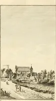An illustration from Antiquités nationales, ou, Recueil de monumens : pour servir à l'histoire générale et particulière de l'empire françois, tels que tombeaux, inscriptions, statues, vitraux, fresques, etc. : tirés des abbayes, monastères, châteaux, et autres lieux devenus domaines nationaux (1790)