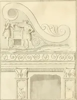 An illustration from Antiquités nationales, ou, Recueil de monumens : pour servir à l'histoire générale et particulière de l'empire françois, tels que tombeaux, inscriptions, statues, vitraux, fresques, etc. : tirés des abbayes, monastères, châteaux, et autres lieux devenus domaines nationaux (1790)