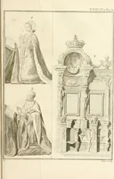 An illustration from Antiquités nationales, ou, Recueil de monumens : pour servir à l'histoire générale et particulière de l'empire françois, tels que tombeaux, inscriptions, statues, vitraux, fresques, etc. : tirés des abbayes, monastères, châteaux, et autres lieux devenus domaines nationaux (1790)