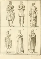 An illustration from Antiquités nationales, ou, Recueil de monumens : pour servir à l'histoire générale et particulière de l'empire françois, tels que tombeaux, inscriptions, statues, vitraux, fresques, etc. : tirés des abbayes, monastères, châteaux, et autres lieux devenus domaines nationaux (1790)