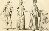An illustration from Antiquités nationales, ou, Recueil de monumens : pour servir à l'histoire générale et particulière de l'empire françois, tels que tombeaux, inscriptions, statues, vitraux, fresques, etc. : tirés des abbayes, monastères, châteaux, et autres lieux devenus domaines nationaux (1790)