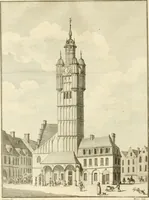 An illustration from Antiquités nationales, ou, Recueil de monumens : pour servir à l'histoire générale et particulière de l'empire françois, tels que tombeaux, inscriptions, statues, vitraux, fresques, etc. : tirés des abbayes, monastères, châteaux, et autres lieux devenus domaines nationaux (1790)