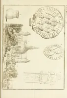 An illustration from Antiquités nationales, ou, Recueil de monumens : pour servir à l'histoire générale et particulière de l'empire françois, tels que tombeaux, inscriptions, statues, vitraux, fresques, etc. : tirés des abbayes, monastères, châteaux, et autres lieux devenus domaines nationaux (1790)