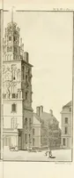 An illustration from Antiquités nationales, ou, Recueil de monumens : pour servir à l'histoire générale et particulière de l'empire françois, tels que tombeaux, inscriptions, statues, vitraux, fresques, etc. : tirés des abbayes, monastères, châteaux, et autres lieux devenus domaines nationaux (1790)