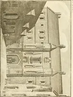 An illustration from Antiquités nationales, ou, Recueil de monumens : pour servir à l'histoire générale et particulière de l'empire françois, tels que tombeaux, inscriptions, statues, vitraux, fresques, etc. : tirés des abbayes, monastères, châteaux, et autres lieux devenus domaines nationaux (1790)