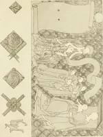An illustration from Antiquités nationales, ou, Recueil de monumens : pour servir à l'histoire générale et particulière de l'empire françois, tels que tombeaux, inscriptions, statues, vitraux, fresques, etc. : tirés des abbayes, monastères, châteaux, et autres lieux devenus domaines nationaux (1790)