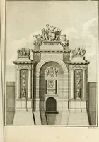 An illustration from Antiquités nationales, ou, Recueil de monumens : pour servir à l'histoire générale et particulière de l'empire françois, tels que tombeaux, inscriptions, statues, vitraux, fresques, etc. : tirés des abbayes, monastères, châteaux, et autres lieux devenus domaines nationaux (1790)
