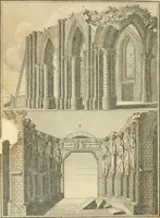 Picture 1 of 48 from Antiquités nationales, ou, Recueil de monumens : pour servir à l'histoire générale et particulière de l'empire françois, tels que tombeaux, inscriptions, statues, vitraux, fresques, etc. : tirés des abbayes, monastères, châteaux, et autres lieux devenus domaines nationaux (1790), leaf 13