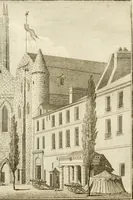 Picture 34 of 48 from Antiquités nationales, ou, Recueil de monumens : pour servir à l'histoire générale et particulière de l'empire françois, tels que tombeaux, inscriptions, statues, vitraux, fresques, etc. : tirés des abbayes, monastères, châteaux, et autres lieux devenus domaines nationaux (1790), leaf 335