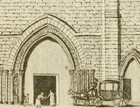 Picture 36 of 48 from Antiquités nationales, ou, Recueil de monumens : pour servir à l'histoire générale et particulière de l'empire françois, tels que tombeaux, inscriptions, statues, vitraux, fresques, etc. : tirés des abbayes, monastères, châteaux, et autres lieux devenus domaines nationaux (1790), leaf 335