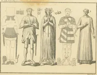 An illustration from Antiquités nationales, ou, Recueil de monumens : pour servir à l'histoire générale et particulière de l'empire françois, tels que tombeaux, inscriptions, statues, vitraux, fresques, etc. : tirés des abbayes, monastères, châteaux, et autres lieux devenus domaines nationaux (1790)