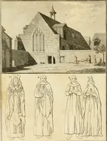 Picture 7 of 48 from Antiquités nationales, ou, Recueil de monumens : pour servir à l'histoire générale et particulière de l'empire françois, tels que tombeaux, inscriptions, statues, vitraux, fresques, etc. : tirés des abbayes, monastères, châteaux, et autres lieux devenus domaines nationaux (1790), leaf 53