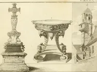 Picture 8 of 48 from Antiquités nationales, ou, Recueil de monumens : pour servir à l'histoire générale et particulière de l'empire françois, tels que tombeaux, inscriptions, statues, vitraux, fresques, etc. : tirés des abbayes, monastères, châteaux, et autres lieux devenus domaines nationaux (1790), leaf 66