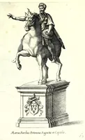 An illustration from Antiqvarvm statvarvm vrbis Romae primvs et secvndvs liber (1585)