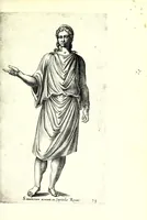 An illustration from Antiqvarvm statvarvm vrbis Romae primvs et secvndvs liber (1585)
