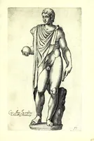 An illustration from Antiqvarvm statvarvm vrbis Romae primvs et secvndvs liber (1585)