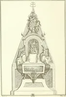 An illustration from Antoine Coysevox (1640-1720) Catalogue raisonné de son oeuvre (1920)