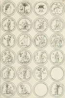 An illustration from Antonii Augustinii Archiepisc. Tarracon. Antiqvitatvm romanorvm hispanarvmqve in nvmmis vetervm, dialogi XI (1617)