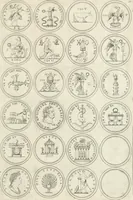 An illustration from Antonii Augustinii Archiepisc. Tarracon. Antiqvitatvm romanorvm hispanarvmqve in nvmmis vetervm, dialogi XI (1617)