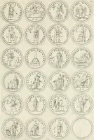 An illustration from Antonii Augustinii Archiepisc. Tarracon. Antiqvitatvm romanorvm hispanarvmqve in nvmmis vetervm, dialogi XI (1617)