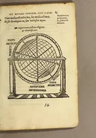 An illustration from Antonii Mizaldi Monluciani, De mundi sphaera, seu Cosmographia, libri tres: : figuris & demonstrationibus illustrati (1552)