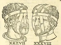 An illustration from Galeni librorum septima classis : curativum methodum tum diffuse tum breviter descriptam, victus rationem in morbis acutis, singulorum morborum facile paranda remedia, privatam quorundam morborum curationem, chirurgie constitutionem, fracturarum ac luxationum sanationem, fasciarum deniq ; & laqueorum & machinamentorum tractatum continet (1576)