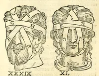 Picture 52 of 94 from Galeni librorum septima classis : curativum methodum tum diffuse tum breviter descriptam, victus rationem in morbis acutis, singulorum morborum facile paranda remedia, privatam quorundam morborum curationem, chirurgie constitutionem, fracturarum ac luxationum sanationem, fasciarum deniq ; & laqueorum & machinamentorum tractatum continet (1576), leaf 616