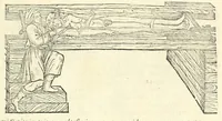An illustration from Galeni librorum septima classis : curativum methodum tum diffuse tum breviter descriptam, victus rationem in morbis acutis, singulorum morborum facile paranda remedia, privatam quorundam morborum curationem, chirurgie constitutionem, fracturarum ac luxationum sanationem, fasciarum deniq ; & laqueorum & machinamentorum tractatum continet (1576)