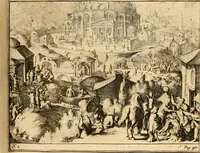 An illustration from Antonii van Dale poliatri Harlemensis De oraculis veterum ethnicorum dissertationes duae : quarum nunc prior agit de eorum origine atque auctoribus, secunda de ipsorum duratione & interitu .. (1700)