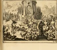 An illustration from Antonii van Dale poliatri Harlemensis De oraculis veterum ethnicorum dissertationes duae : quarum nunc prior agit de eorum origine atque auctoribus, secunda de ipsorum duratione & interitu .. (1700)