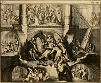 An illustration from Antonii van Dale poliatri Harlemensis De oraculis veterum ethnicorum dissertationes duae : quarum nunc prior agit de eorum origine atque auctoribus, secunda de ipsorum duratione & interitu .. (1700)