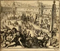 An illustration from Antonii van Dale poliatri Harlemensis De oraculis veterum ethnicorum dissertationes duae : quarum nunc prior agit de eorum origine atque auctoribus, secunda de ipsorum duratione & interitu .. (1700)