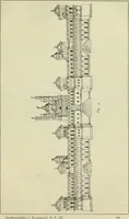 An illustration from Antonio Averlino Filarete's Tractat über die Baukunst, nebst seinen Büchern von der Zeichenkunst und den Bauten der Medici (1890)