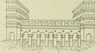 An illustration from Antonio Averlino Filarete's Tractat über die Baukunst, nebst seinen Büchern von der Zeichenkunst und den Bauten der Medici (1890)