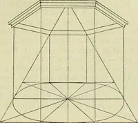 An illustration from Antonio Averlino Filarete's Tractat über die Baukunst, nebst seinen Büchern von der Zeichenkunst und den Bauten der Medici (1890)