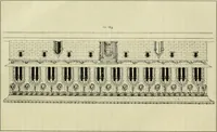 An illustration from Antonio Averlino Filarete's Tractat über die Baukunst, nebst seinen Büchern von der Zeichenkunst und den Bauten der Medici (1890)