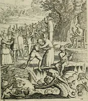 An illustration from AntonI Sucquet e Societate Iesu Via vitae aeternae (1630)