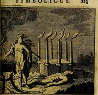 Picture 16 of 45 from Apelles symbolicus, exhibens seriem amplissimam symbolorum, poetisque, oratoribus ac verbi dei praedicatoribus conceptus subministrans varios (1699), leaf 250