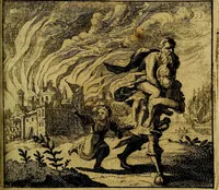 An illustration from Apelles symbolicus, exhibens seriem amplissimam symbolorum, poetisque, oratoribus ac verbi dei praedicatoribus conceptus subministrans varios (1699)