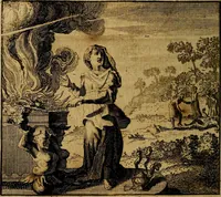 An illustration from Apelles symbolicus, exhibens seriem amplissimam symbolorum, poetisque, oratoribus ac verbi dei praedicatoribus conceptus subministrans varios (1699)
