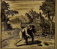 An illustration from Apelles symbolicus, exhibens seriem amplissimam symbolorum, poetisque, oratoribus ac verbi dei praedicatoribus conceptus subministrans varios (1699)